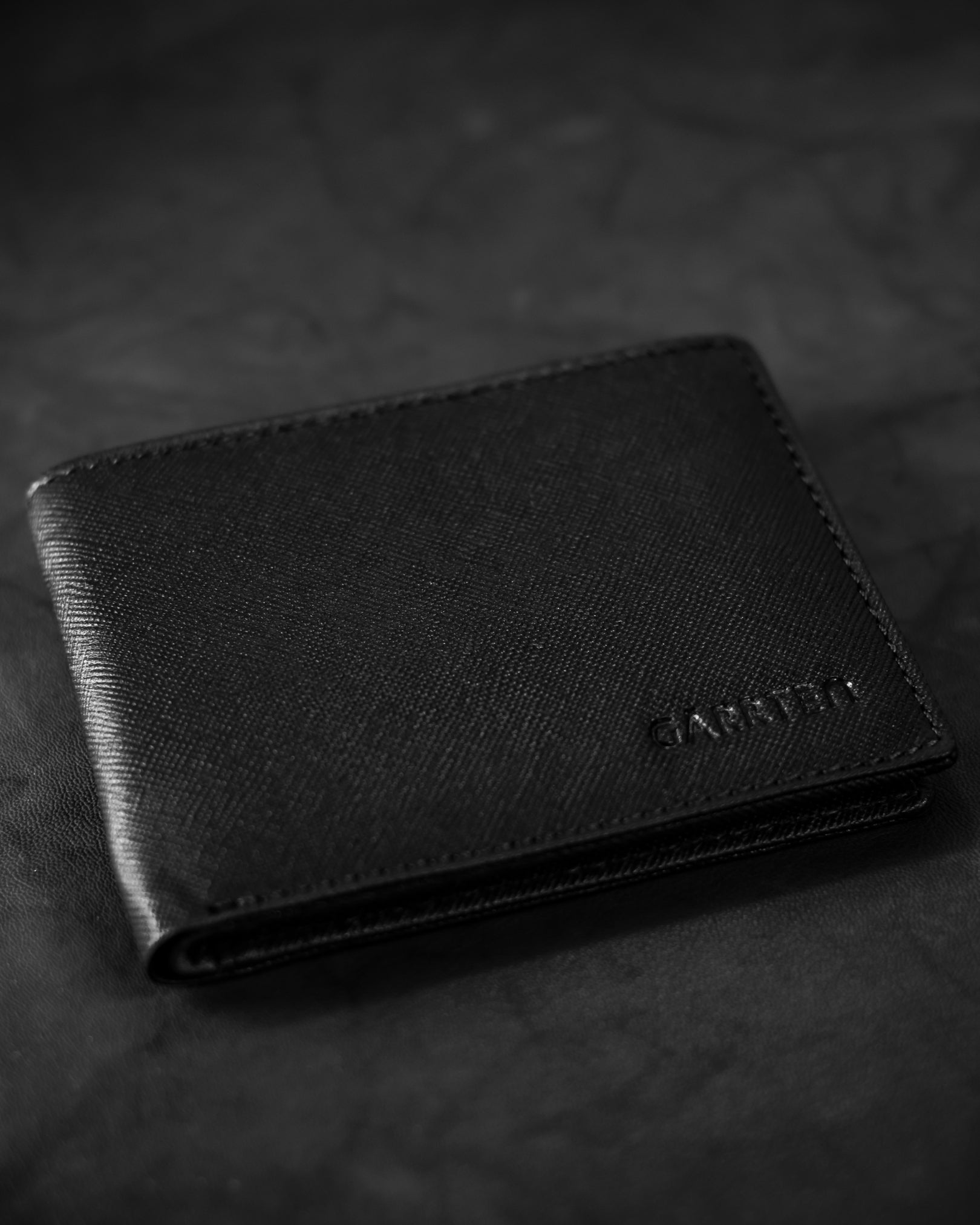 319 Saffiano Wallet - Black