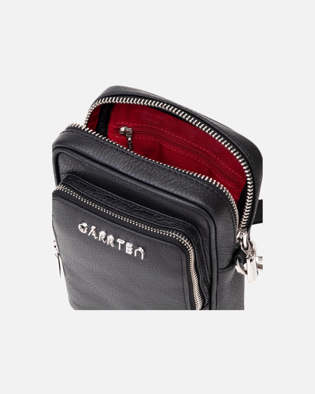 508 Leather Mini Crossbody Bag - Carbon Black
