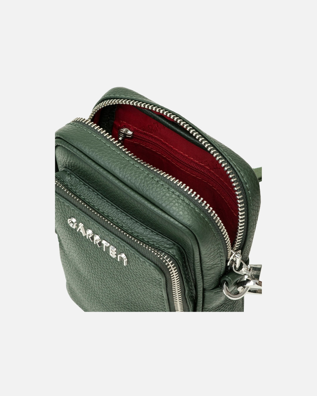 508 Leather Mini Crossbody Bag - Forest Green