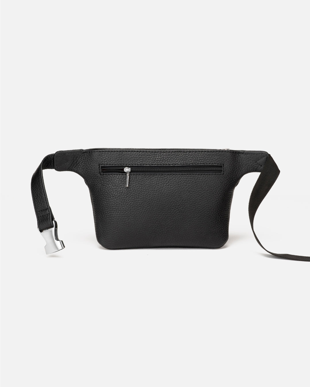 528 Leather Crossbody Belt Bag - Carbon Black