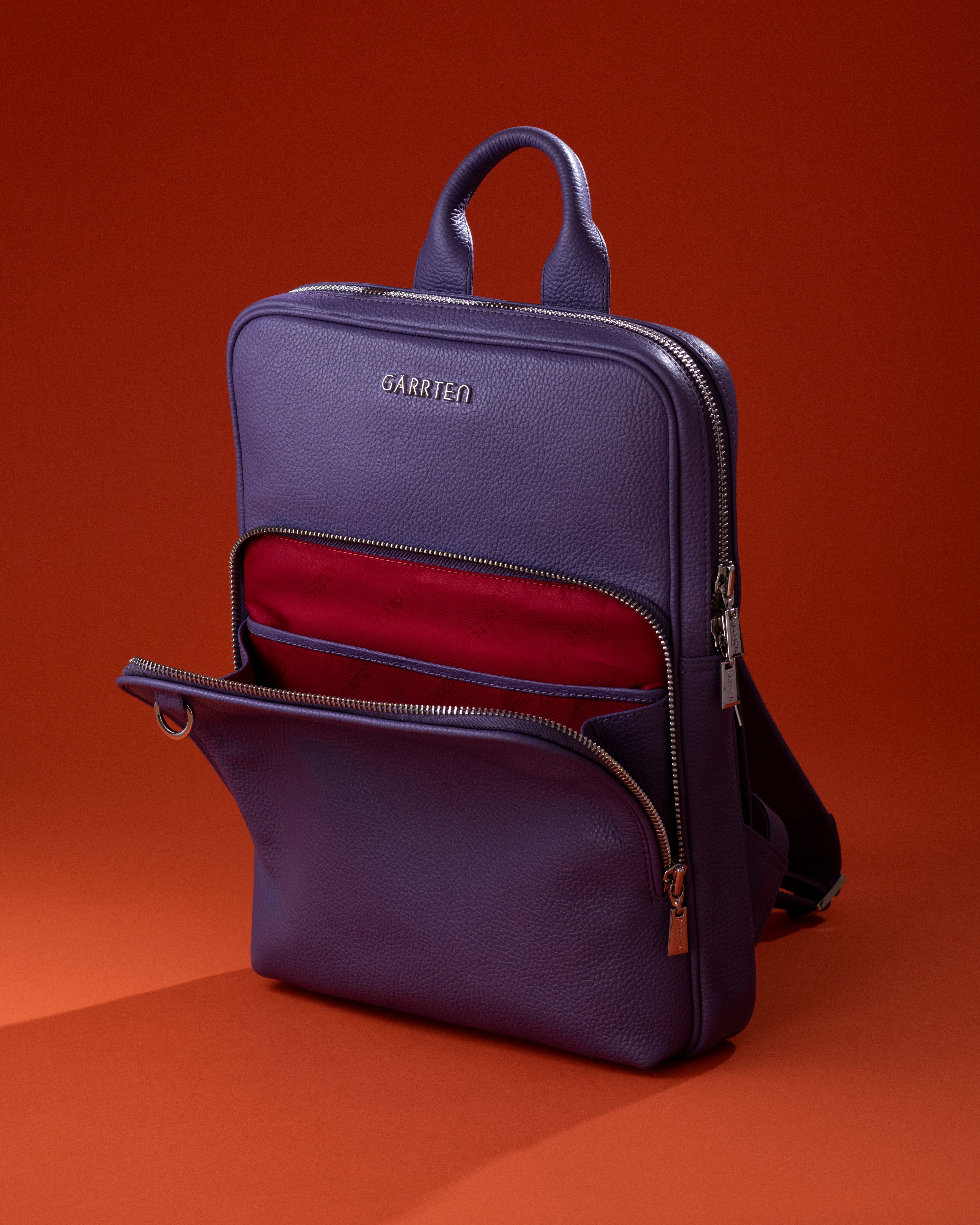 369 Slim Leather Backpack