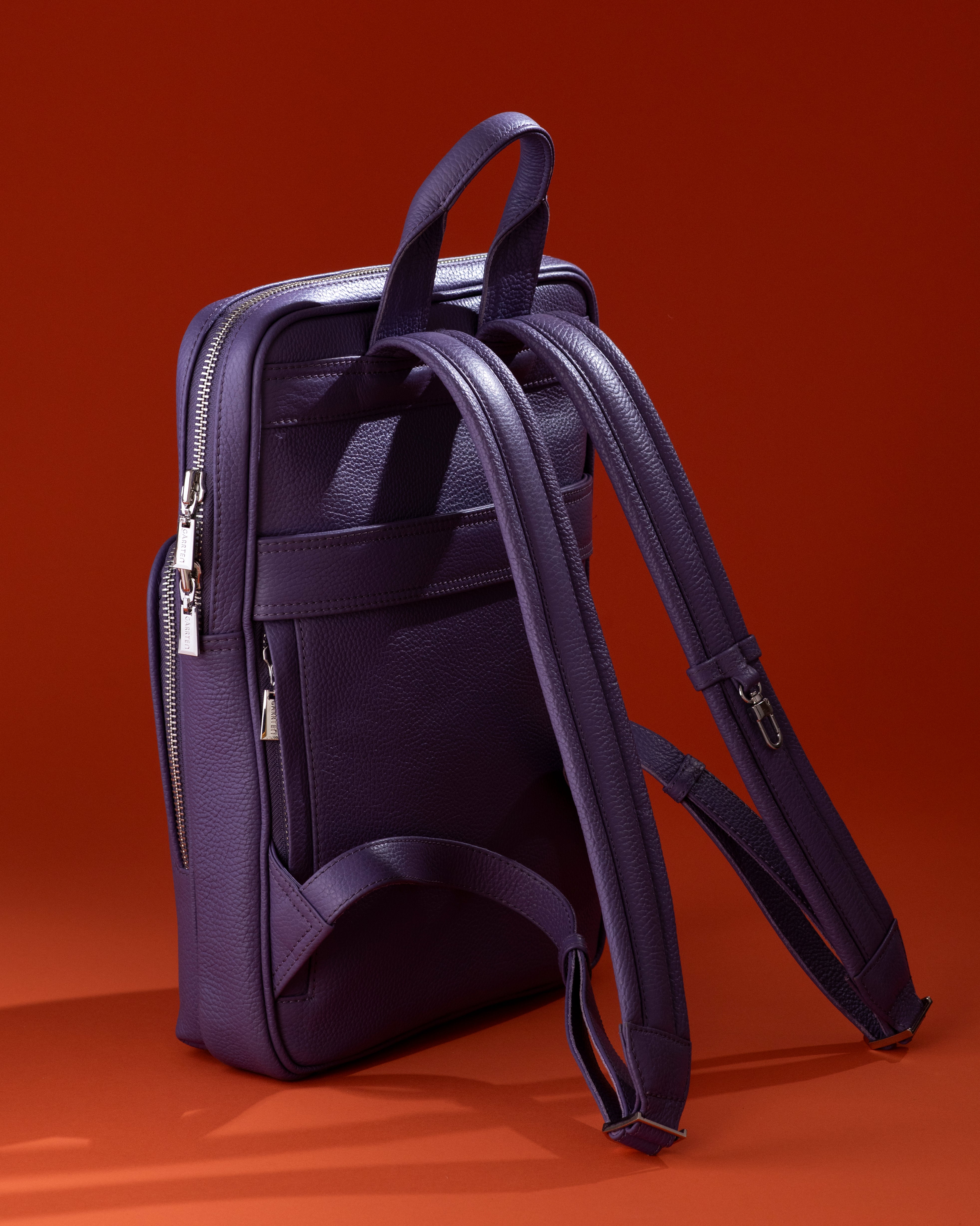 369 Slim Leather Backpack