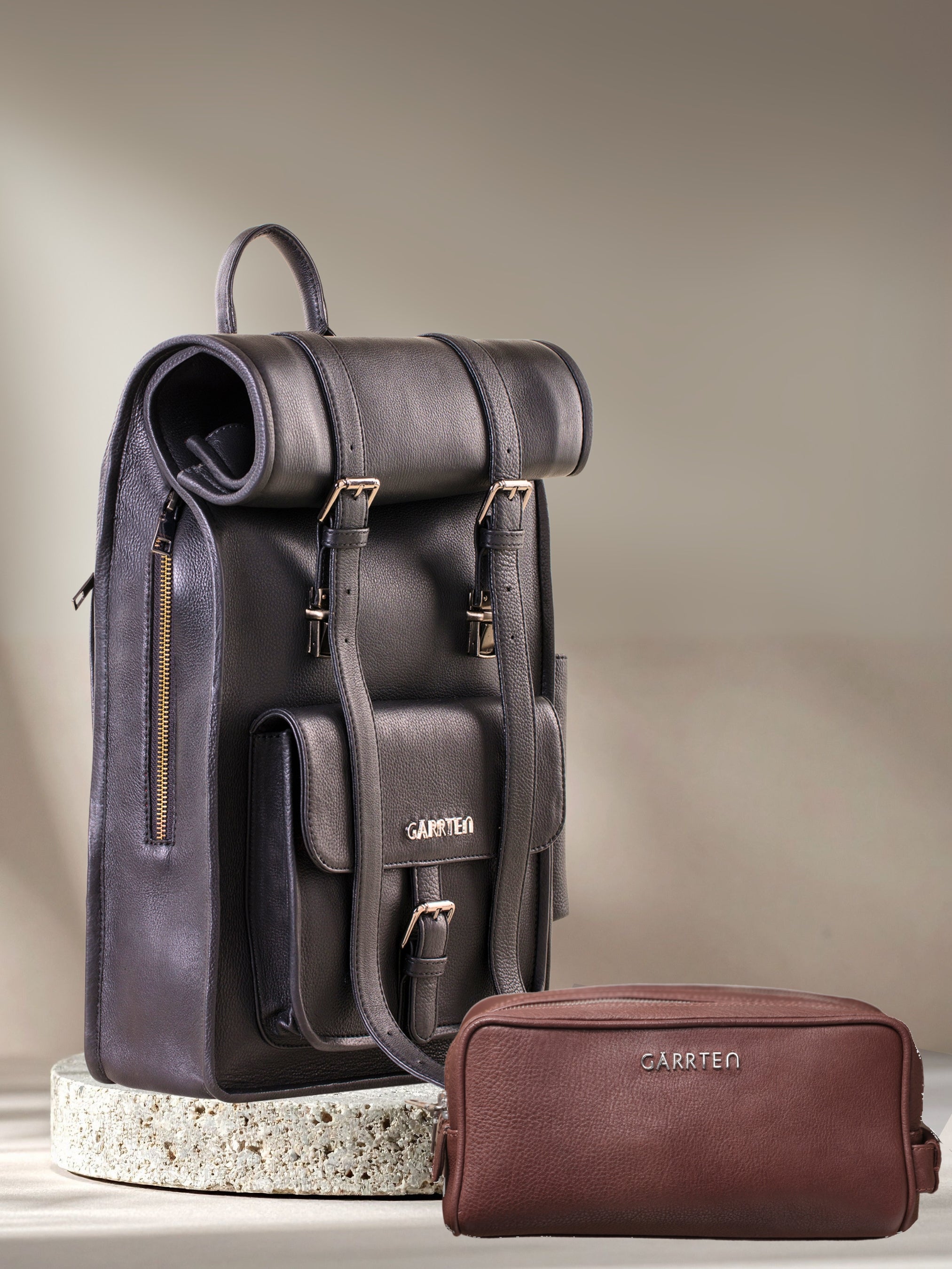 The Traveler Set - Black & Brown