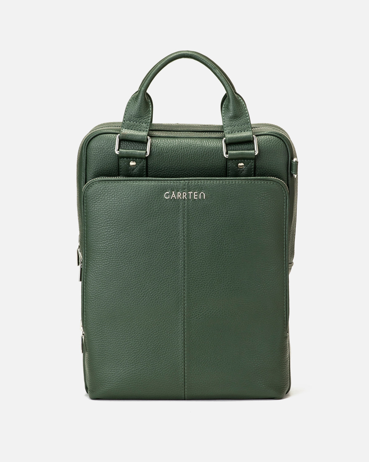 821 Signature Italian Leather Backpack - Forest Green