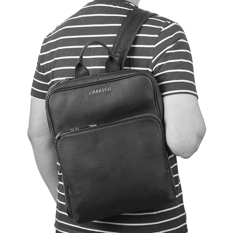 2023 NEW Slim Laptop Backpack for Men, Lightweight Leather Business Laptop  Bag for Women Unisex Bookbag, Computer Bag Purse for Commuting College |  Fruugo NO