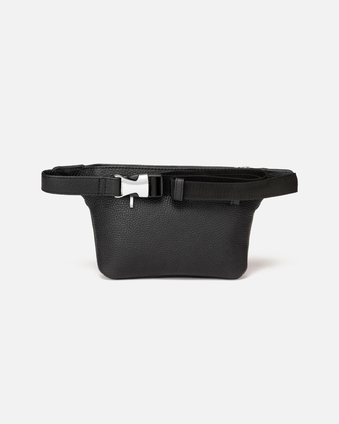 528 Leather Crossbody Belt Bag - Carbon Black