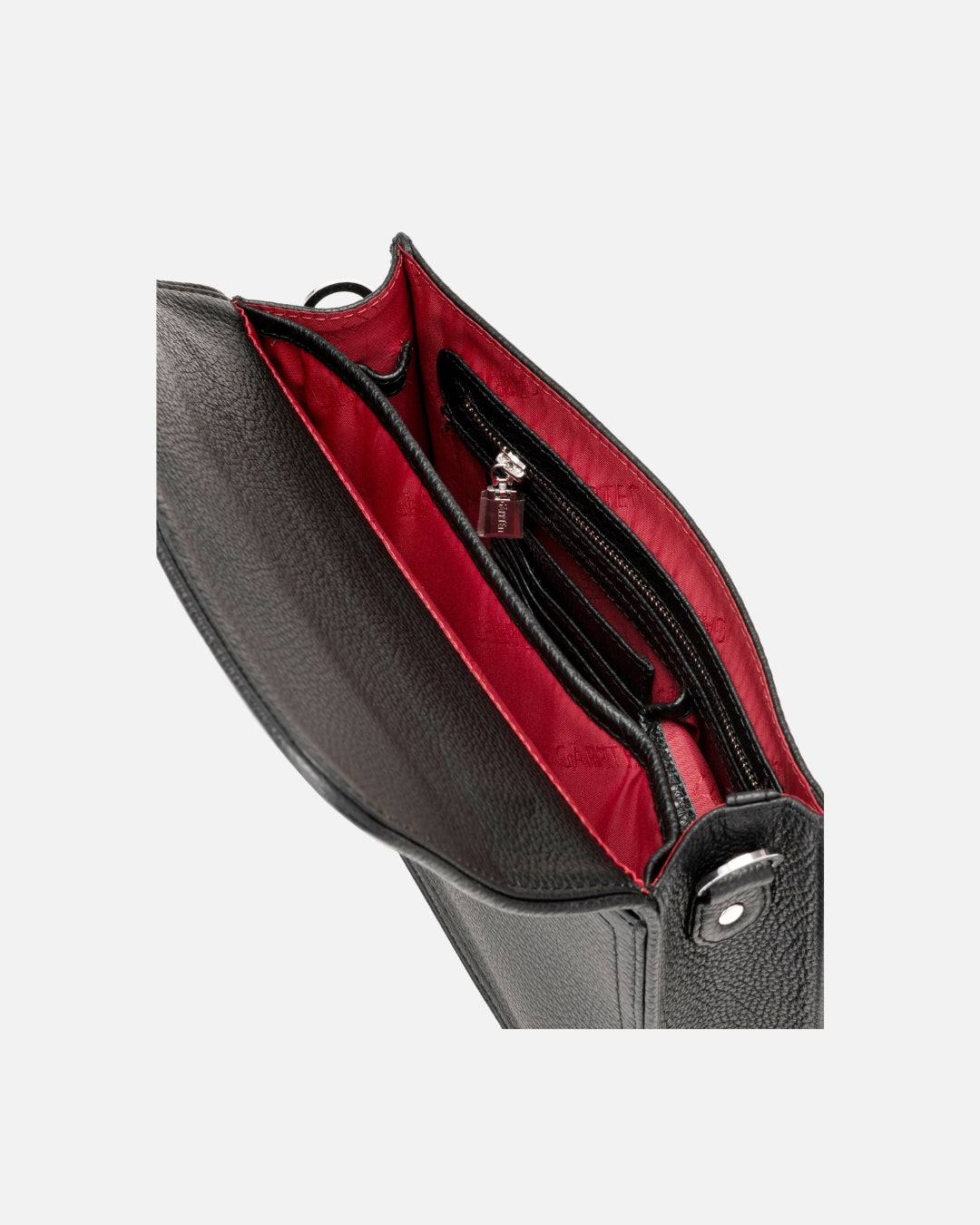 538 Leather Satchel Bag - Carbon Black
