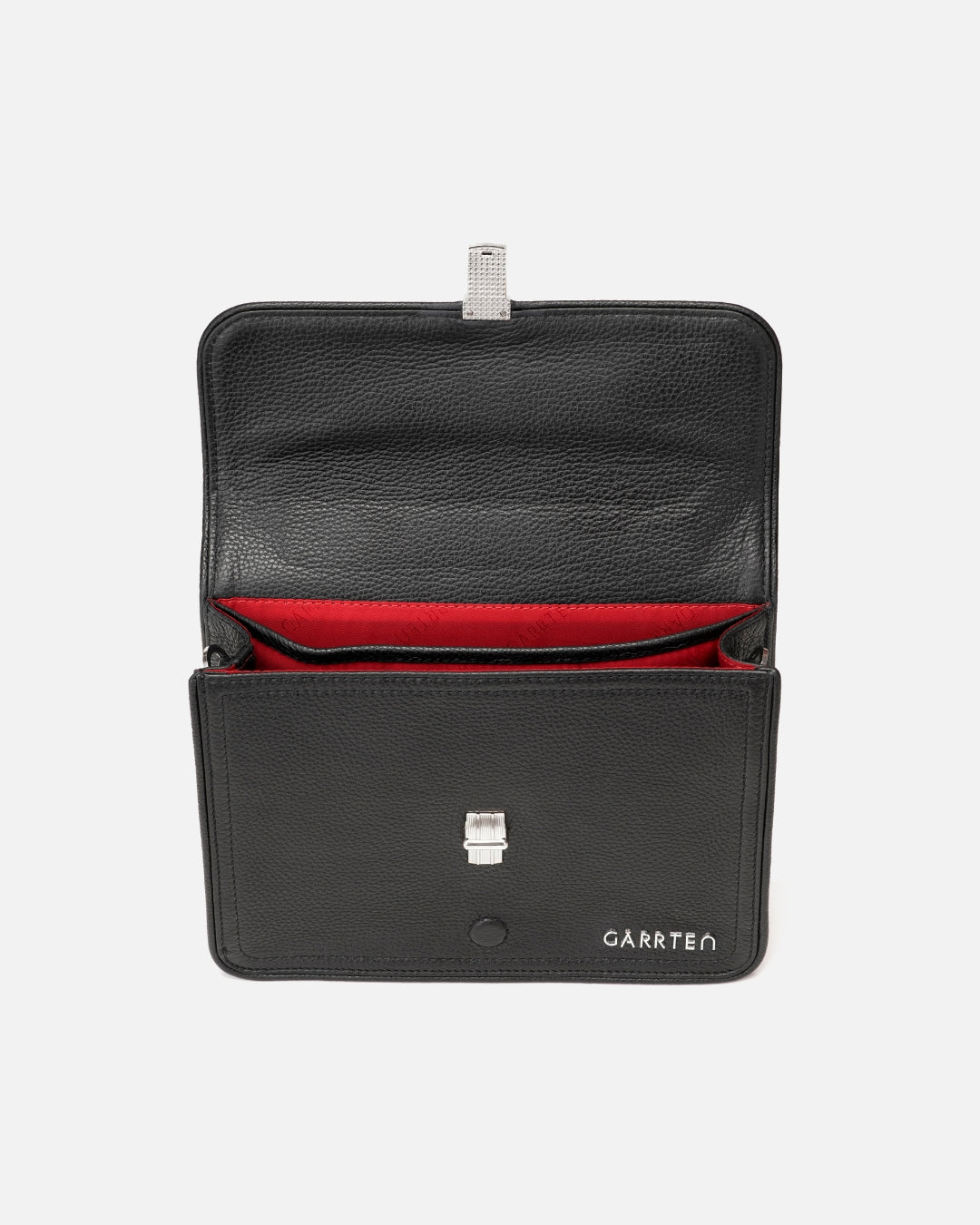 538 Leather Satchel Bag - Carbon Black