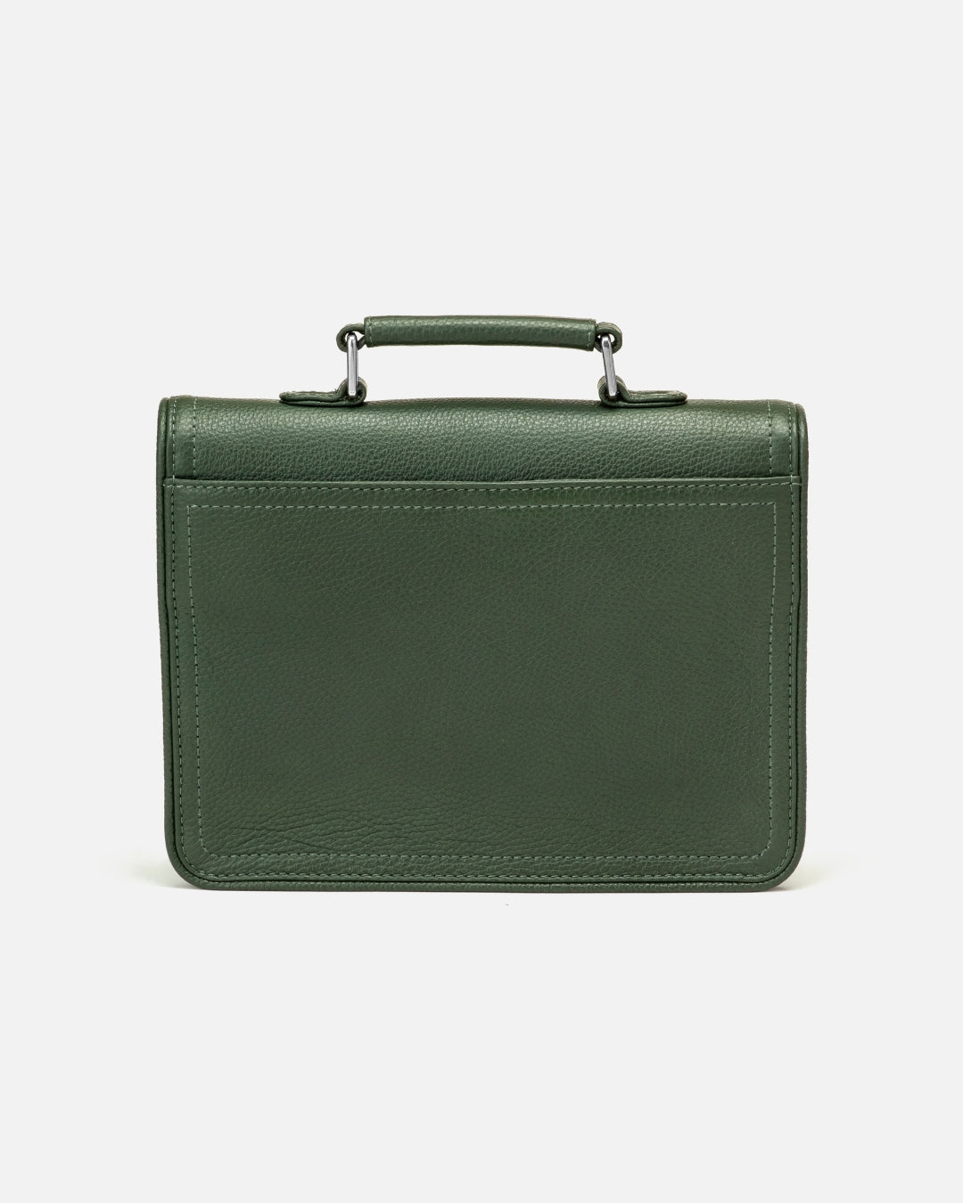 538 Leather Satchel Bag - Forest Green