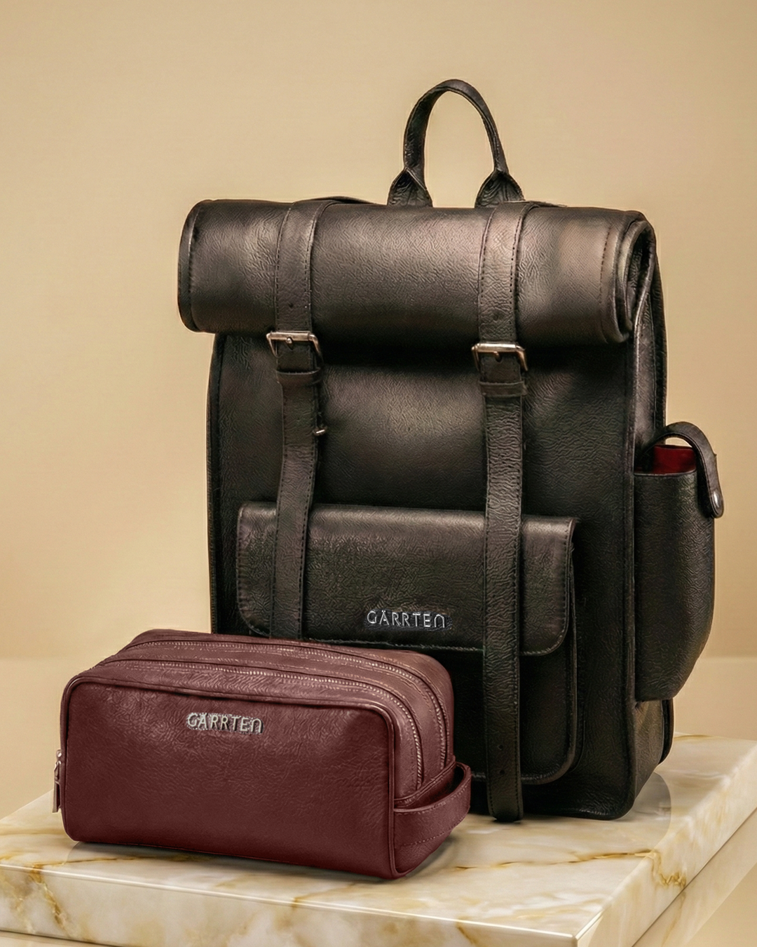 The Traveler Set - Black & Brown