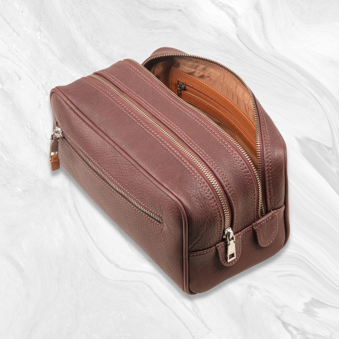 The Traveler Set - Vintage Mahogany Brown