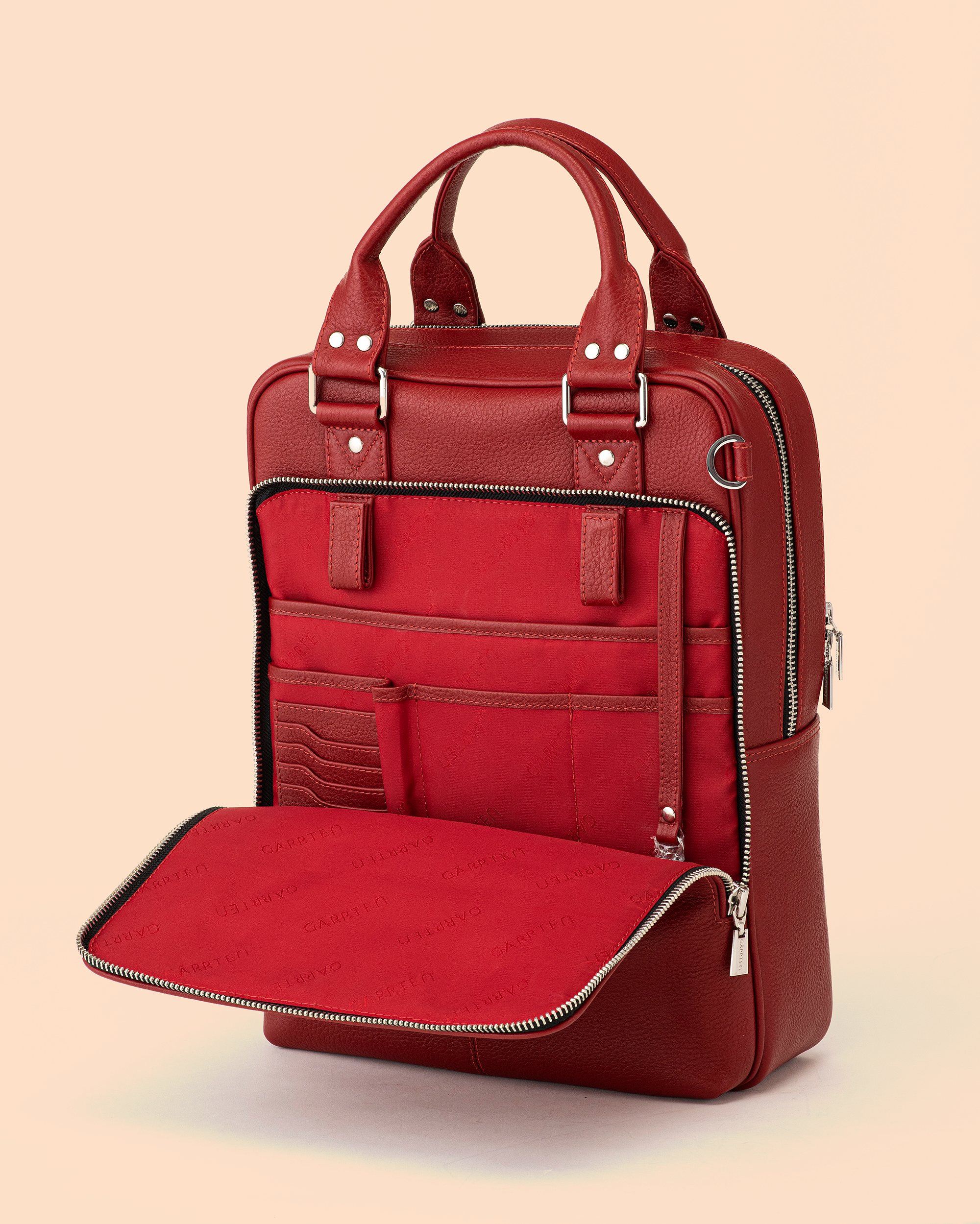 369 Signature Italian Leather Backpack