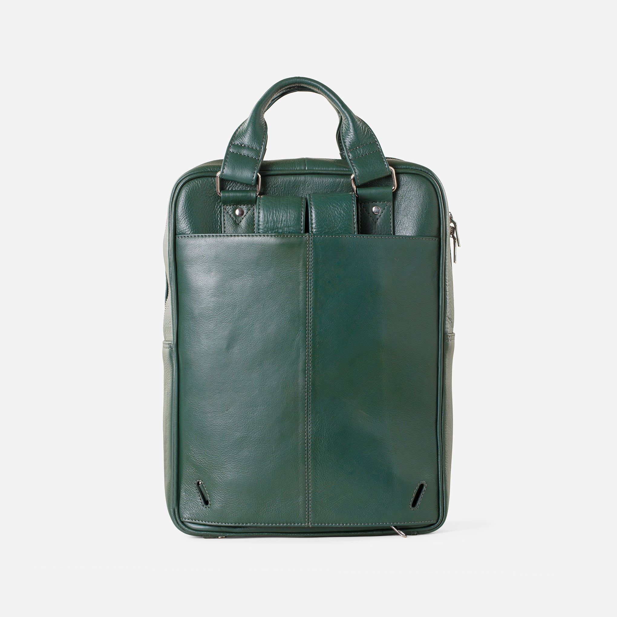 Adventurer Duo - Leather Backpack set in Racing Green & Midnight